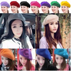 White Caps For Mujer Hat French Winter NEW Mujers Beret Girls Ski Warm Artist  eb-57629970
